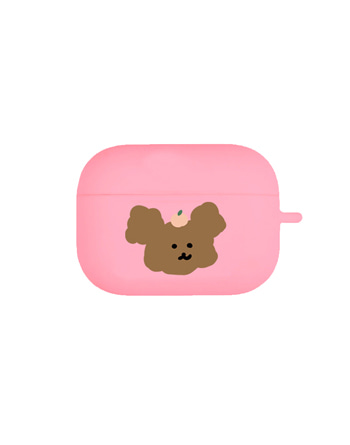 [에어팟 프로 에어팟3]복숭아 멍이(고리형)-핑크