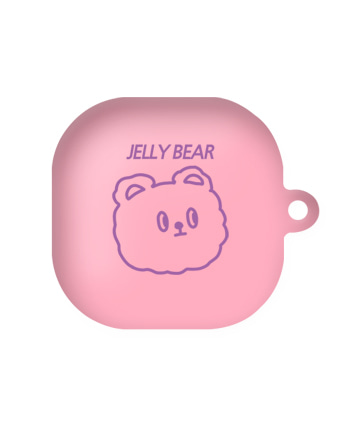 [버즈라이브]바이올렛 네온 곰(고리형)-핑크