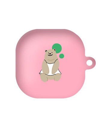 [버즈라이브]원피스 곰(고리형)-핑크